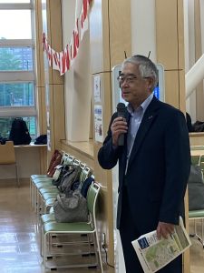 金子理事からテリーフォックスランのご紹介