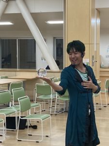 昨年に引き続きミドリーマンのマジックショー！