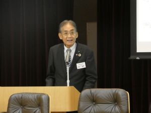 堰八義博会長より皆さまへご挨拶